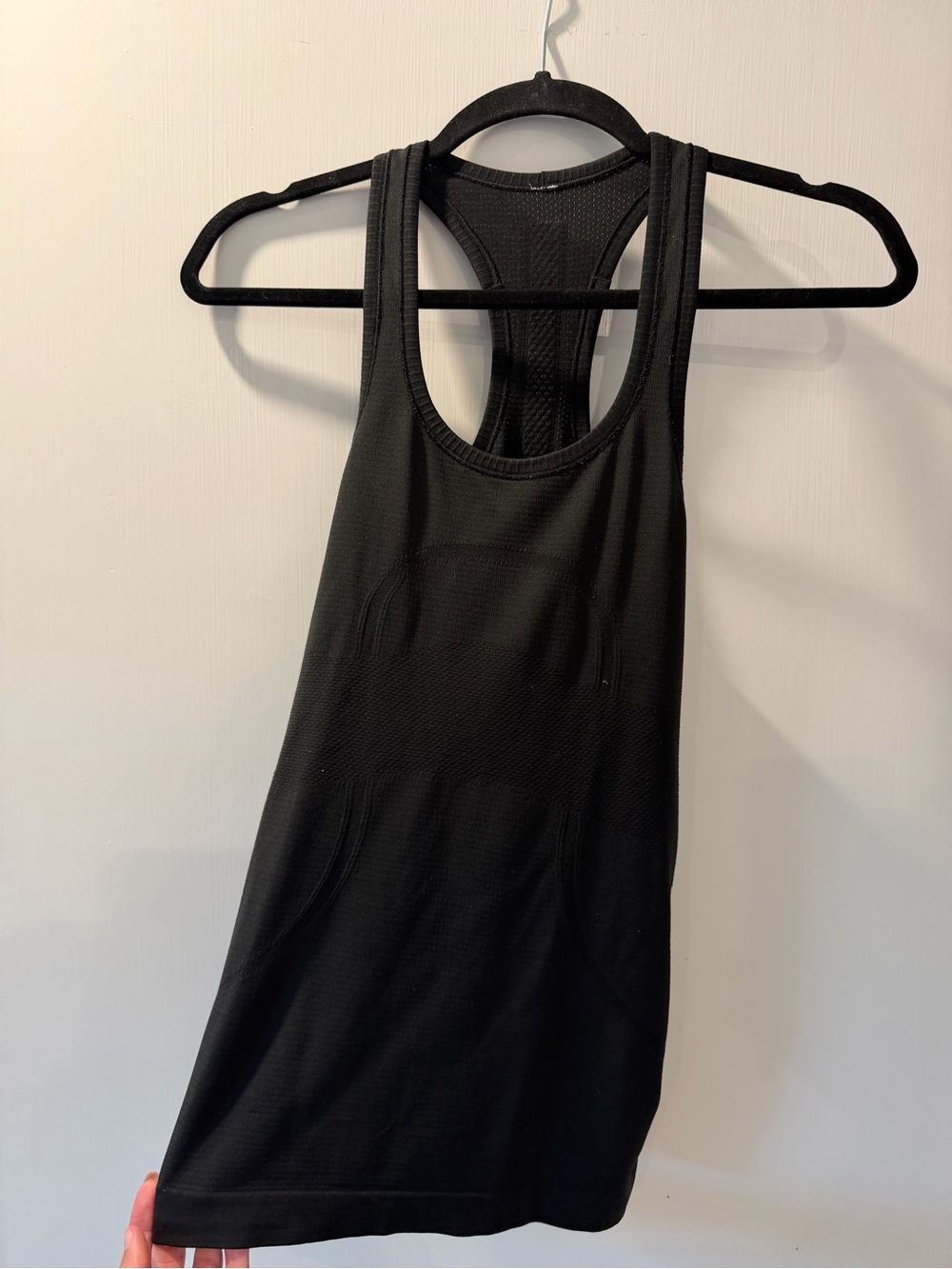 lululemon athletica Swiftly Tech Black Racerback Performance Tank